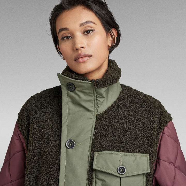 Teddy Mix Jacket Multi color G STAR CA