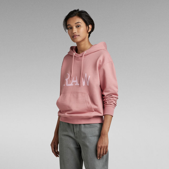 RAW Graphic Hooded Sweater