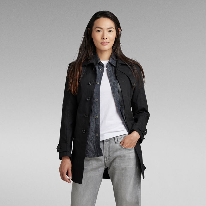 Minor Trench Black G STAR AU