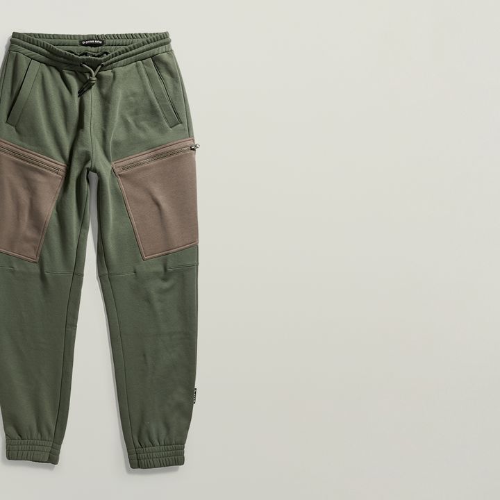 Multi Pocket Sweatpants | Green | G-STAR® US