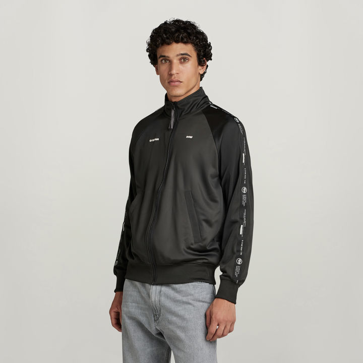 Logo Tape Track Jacket Grey G STAR CA