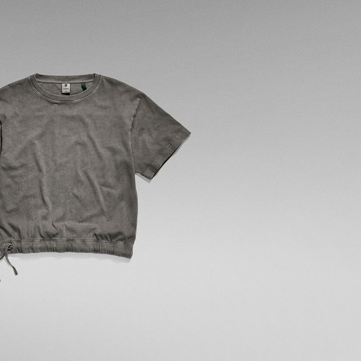Loose gray t shirt online