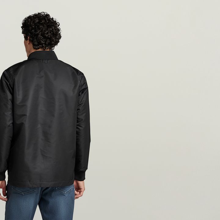 Black g star jacket top