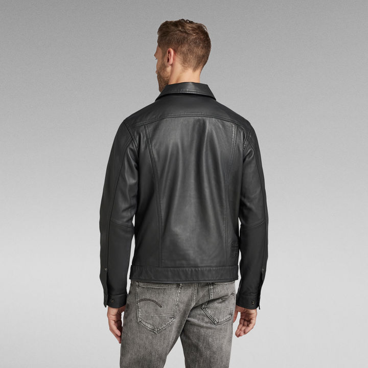 Veste cuir g star homme best sale