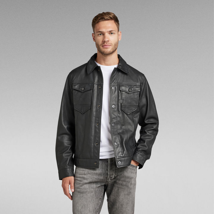 Arc 3D Leather Jacket