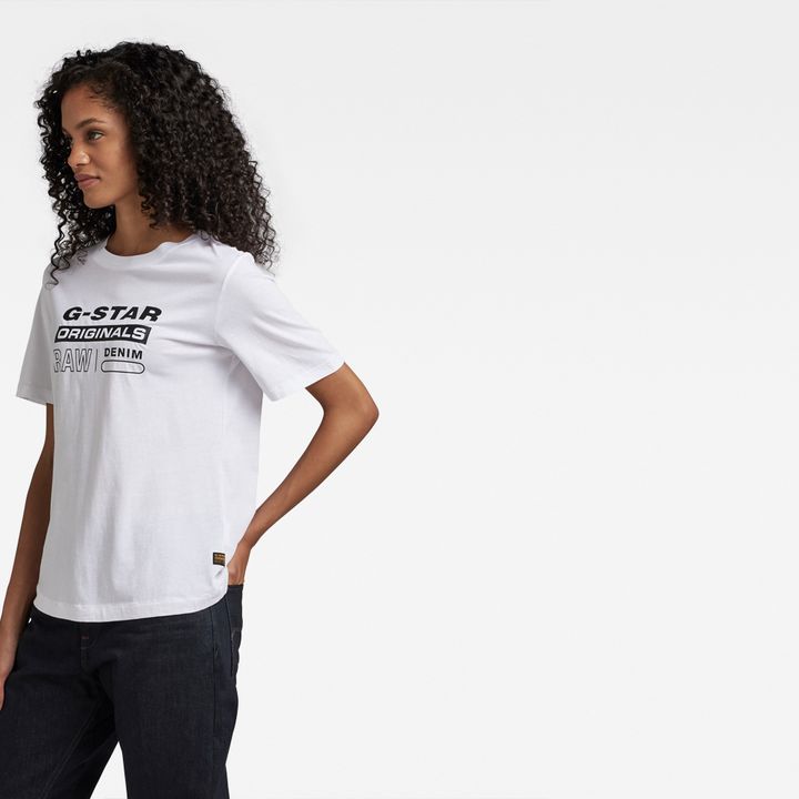 Black and white g star shirt on sale