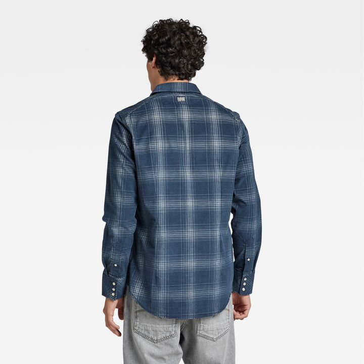 Plaid Slim Shirt Multi color G STAR SG