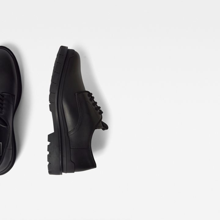 Blake Leather Shoes Black G STAR ZA