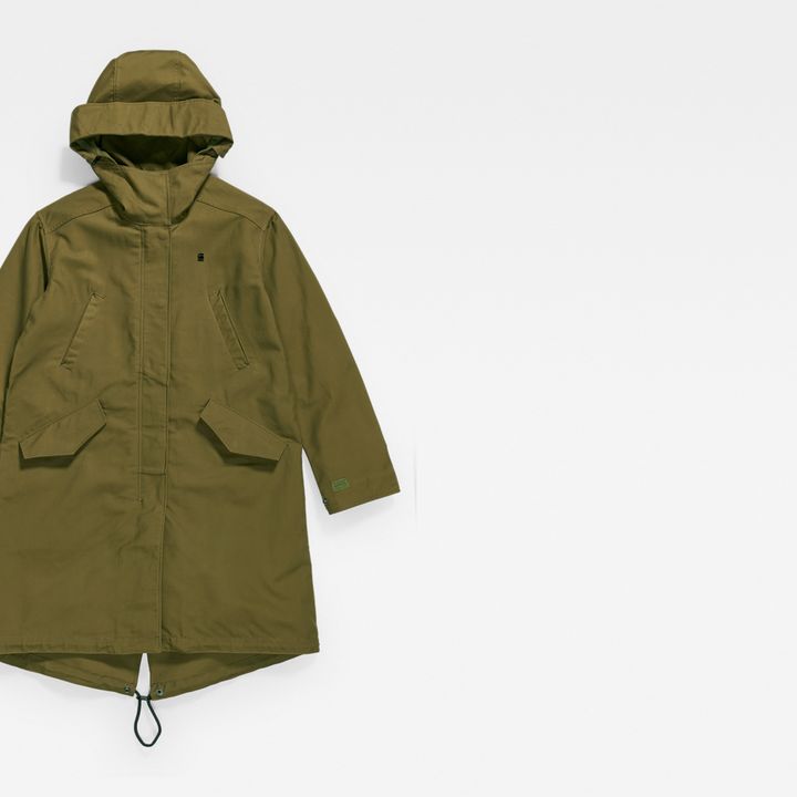 G star rovic boyfriend parka top