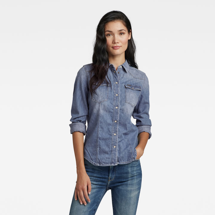 3301 Denim Shirt Medium blue G STAR TW