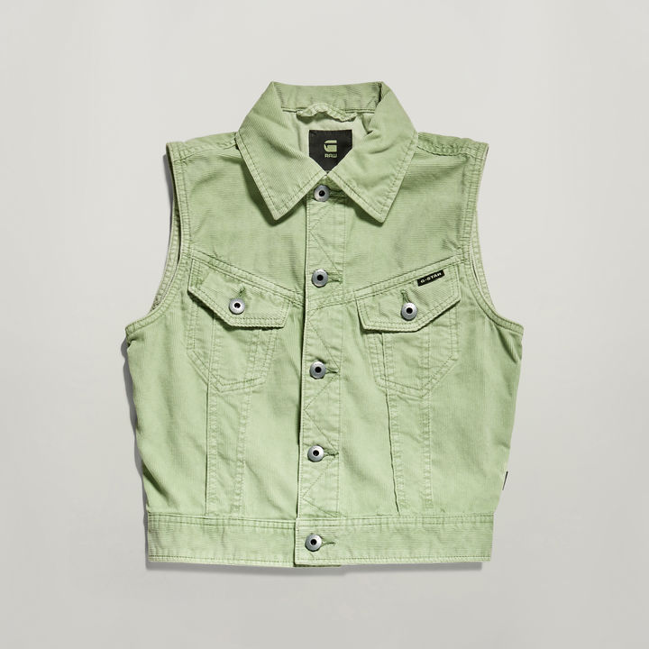 Slim Denim Vest Green G STAR SG