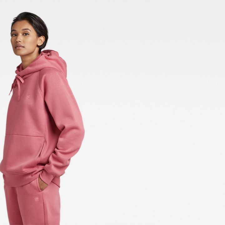 Pink g star hoodie deals