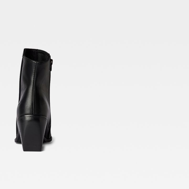 Tacoma II Leather Zip Boots Black G STAR ZA