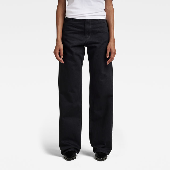 Premium Stray Ultra High Loose Jeans | Black | G-STAR® US