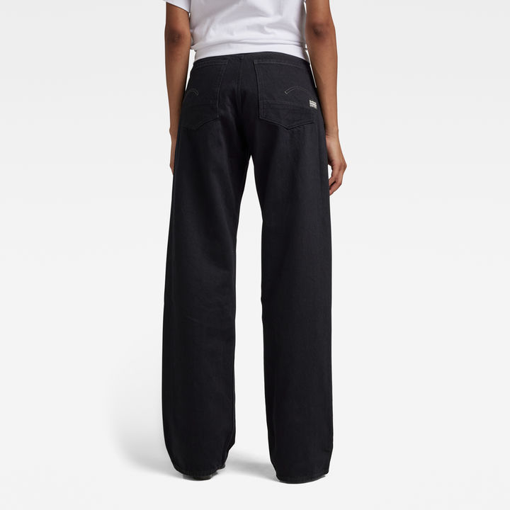 Premium Stray Ultra High Loose Jeans | Black | G-STAR® TW