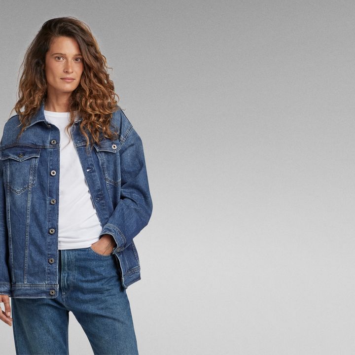 Veste Oversized Denim Bleu moyen G STAR CA
