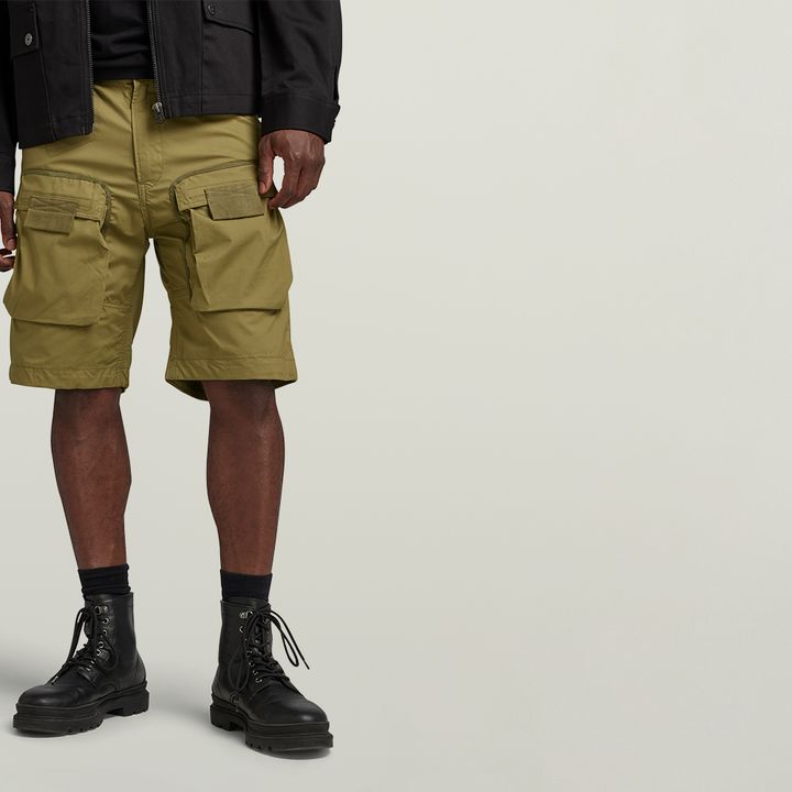 3D Regular Cargo Shorts Green G STAR US
