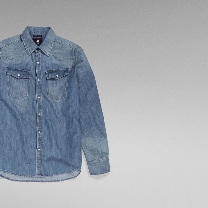 Premium 3301 Regular Denim Shirt