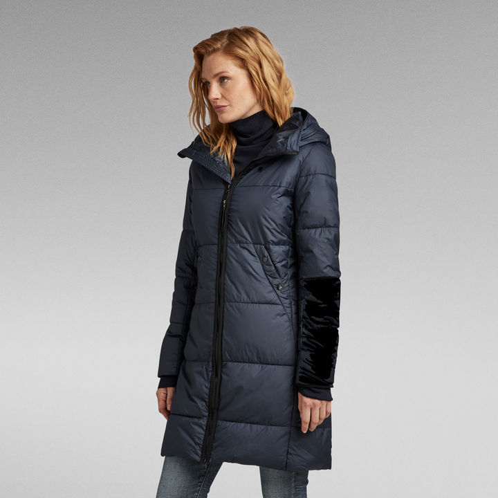 G star whistler hooded quilted clearance