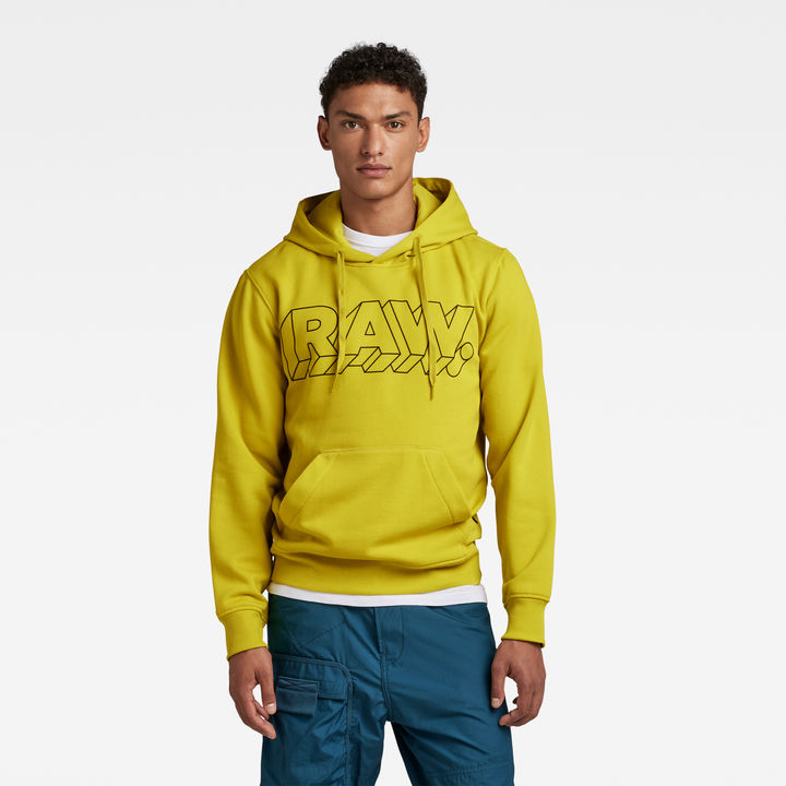 G star yellow hoodie discount