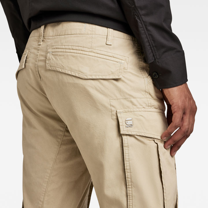 Rovic Zip 3D Regular Tapered Pants | Beige | G-STAR® US