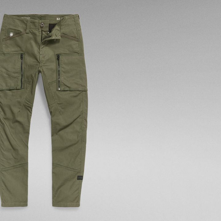 Zip Pocket 3D Skinny Cargo Pants | Green | G-STAR® US