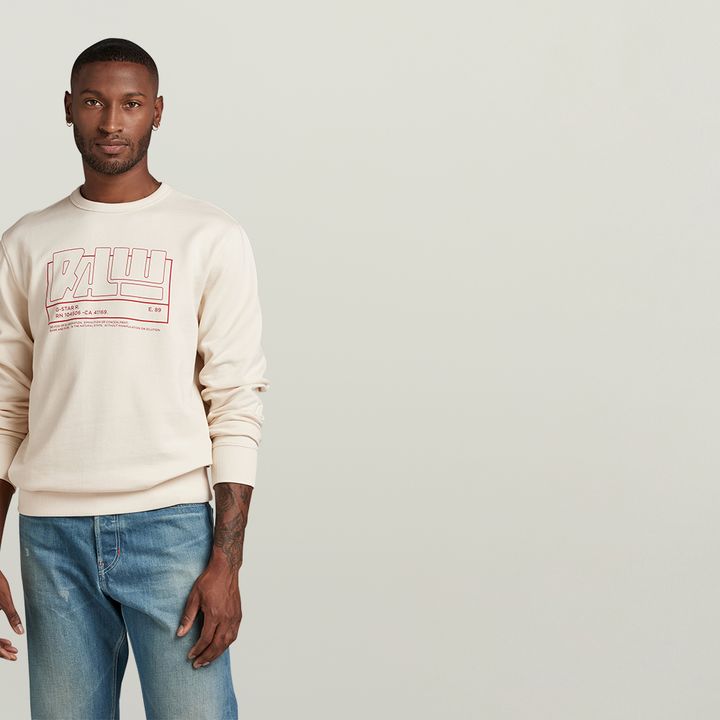 G star raw sweatshirt top