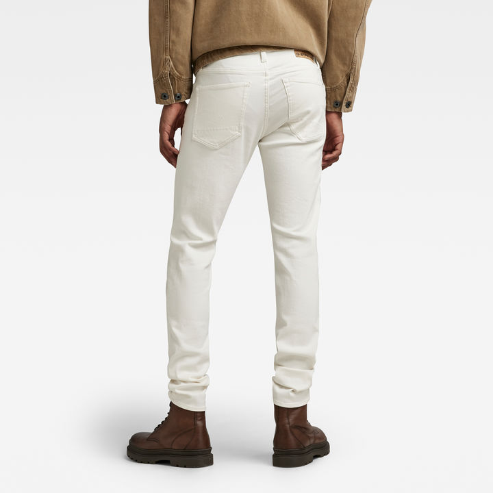 3301 Slim Jeans White G STAR ZA