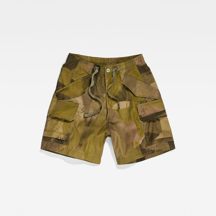 G star camouflage shorts 2025