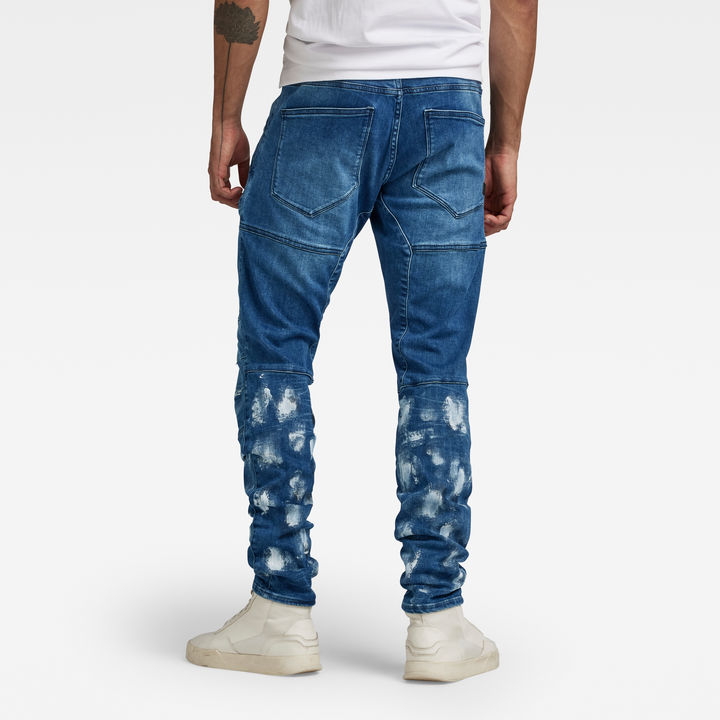 G star painted jeans deals