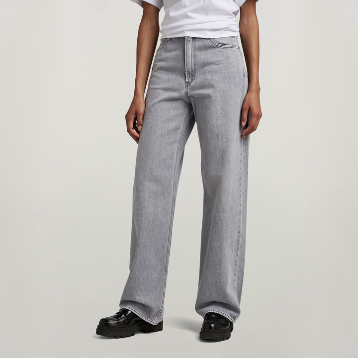 Stray Ultra High Loose Jeans | Grey | G-STAR® US