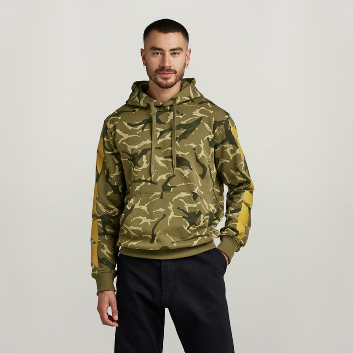 G star camo hoodie store
