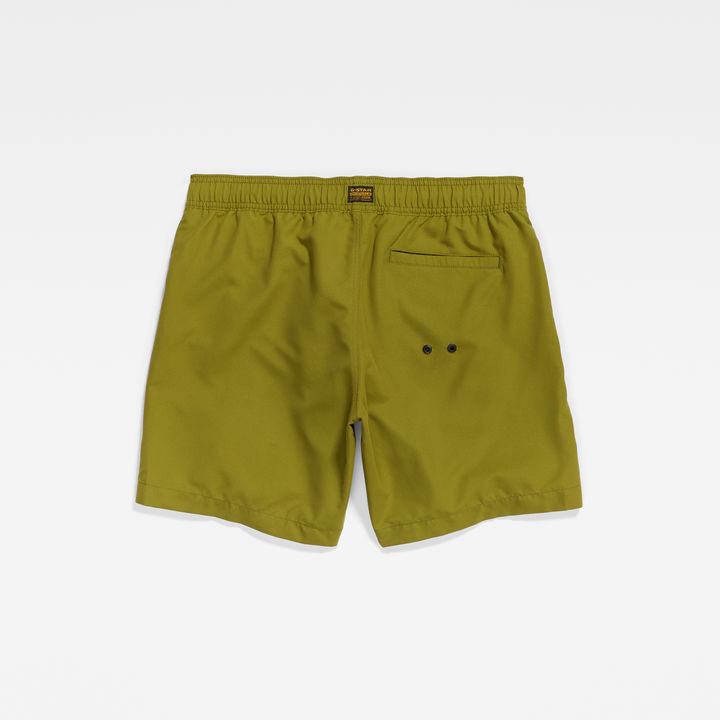 Dirik Solid Artwork Swim Shorts