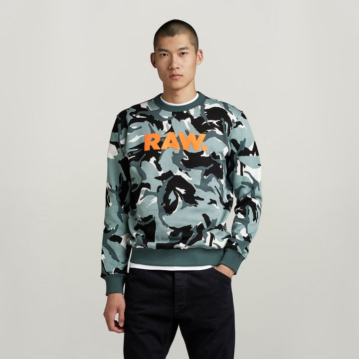 G star camo sweatshirt 2025