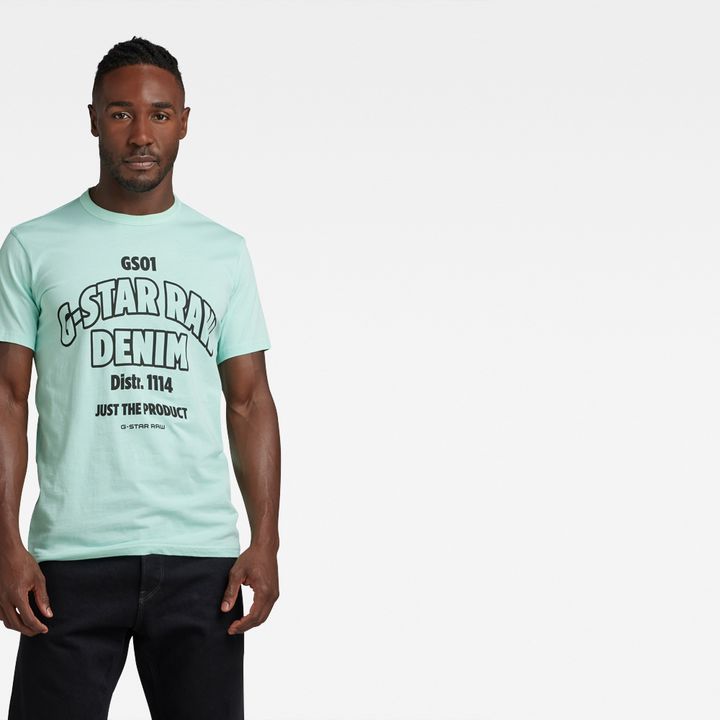 RAW Denim Graphic T Shirt