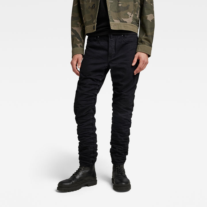 Staq 3D Straight Tapered Jeans | Black | G-STAR® US