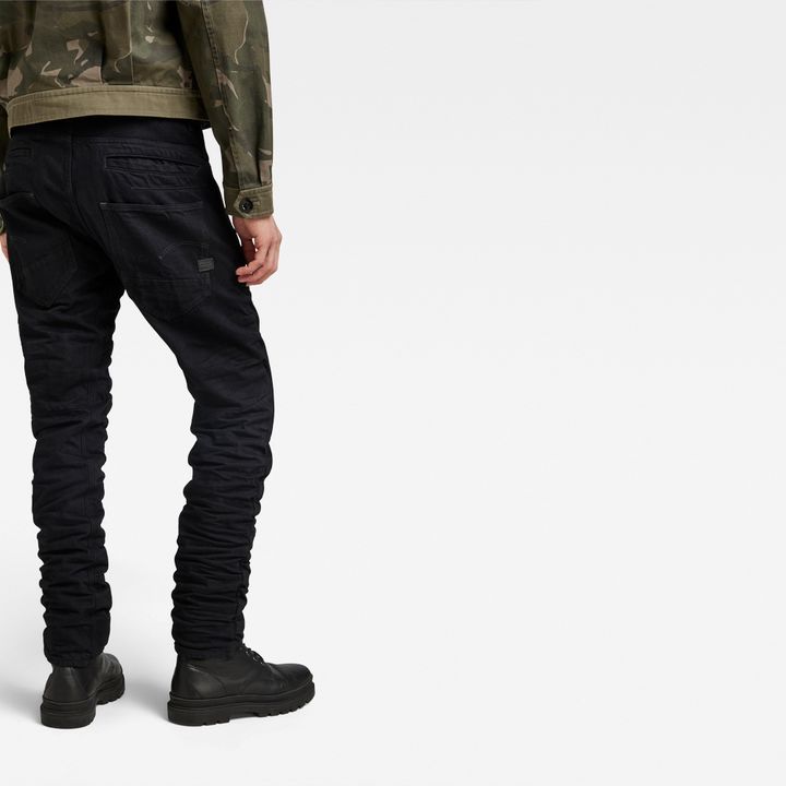 Staq 3D Straight Tapered Jeans | ブラック | G-STAR® JP