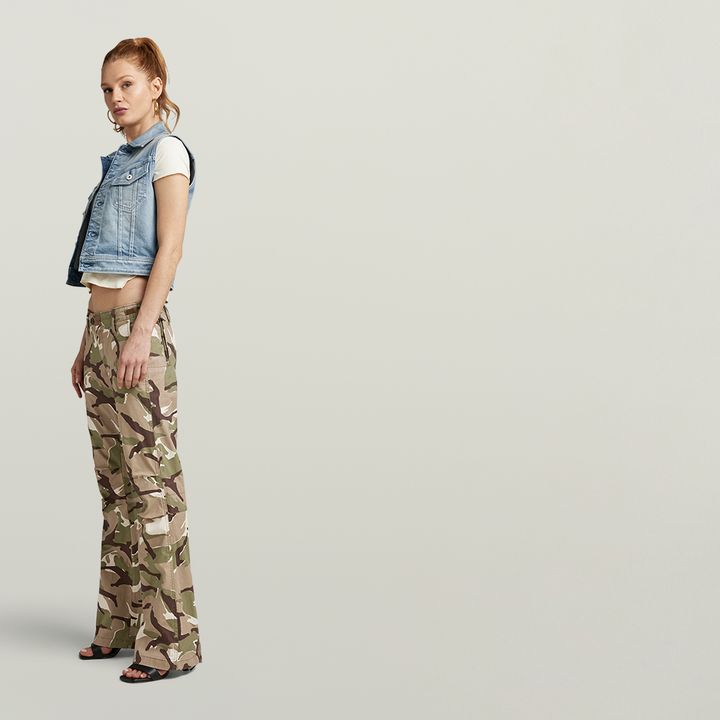 Y2K Camou Zip Pant | Other | G-STAR® US