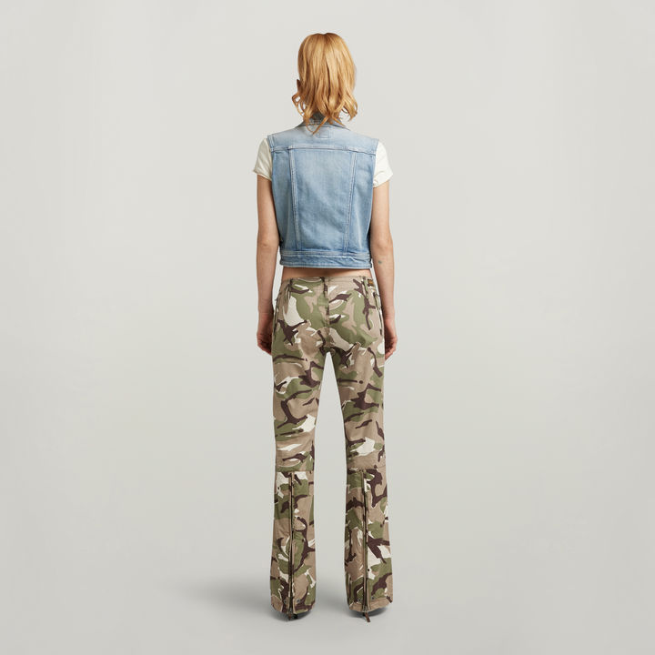 Y2K Camou Zip Pant | Other | G-STAR® US
