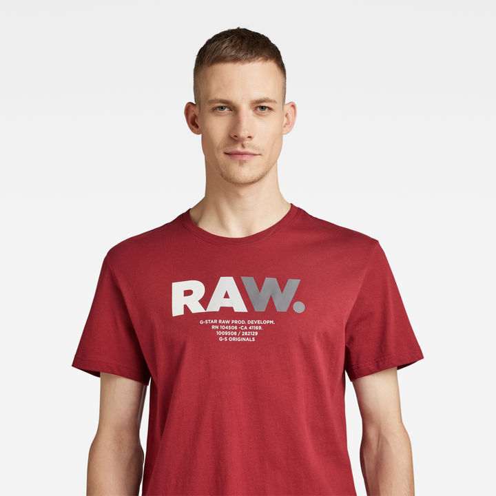 G star raw red shirt discount