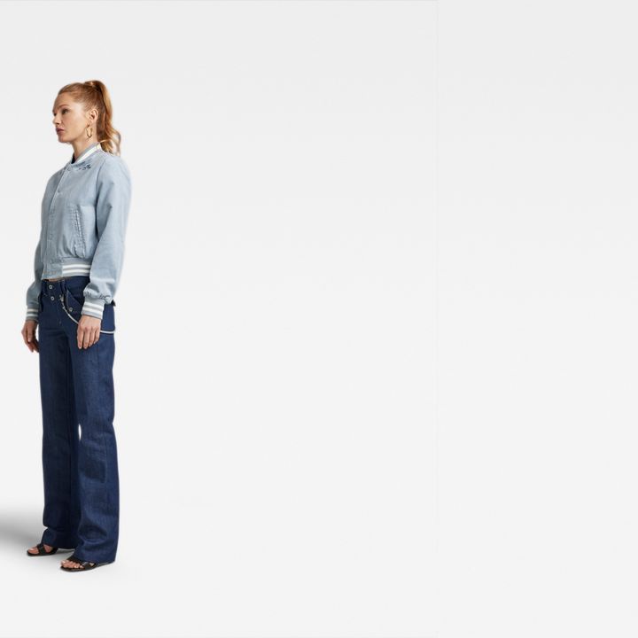 【メーカー直送】 denim flare mens MIUMIU 08ss pants jeans Denim y2k（Black パンツ