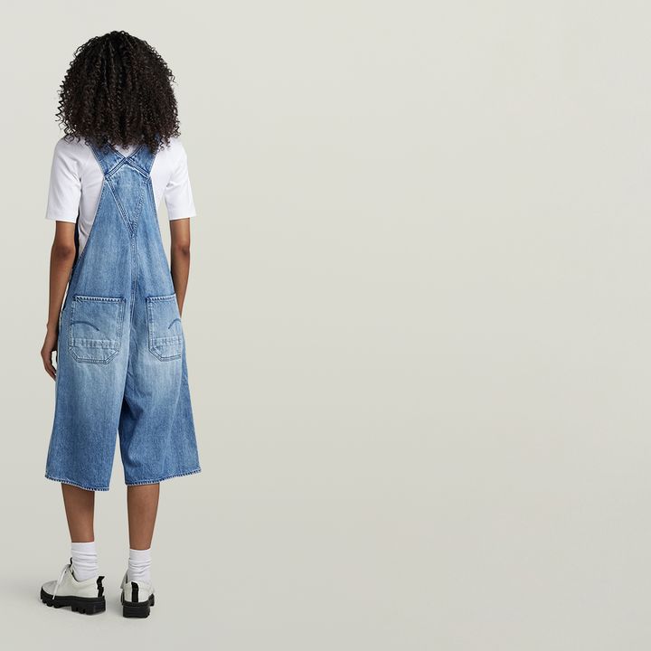 Bib overall shorts hot sale