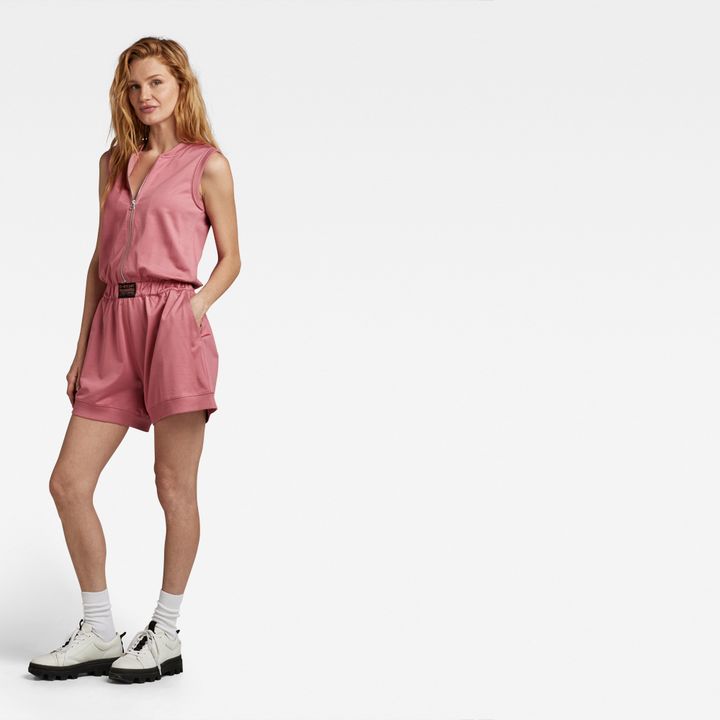Sports Playsuit Pink G STAR DE