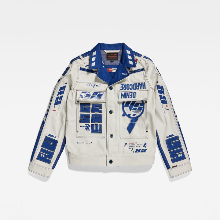 E Utility Flap Pocket Artwork Jacket | Multi color | G-STAR® US