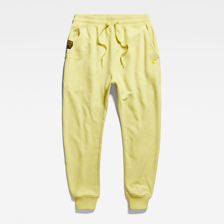 Yellow sweatpants with uzun stars
