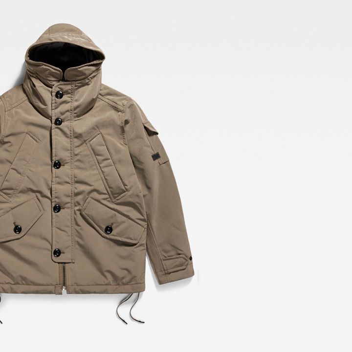 2 In 1 Adaptable Vodan Jacket Brown G STAR US