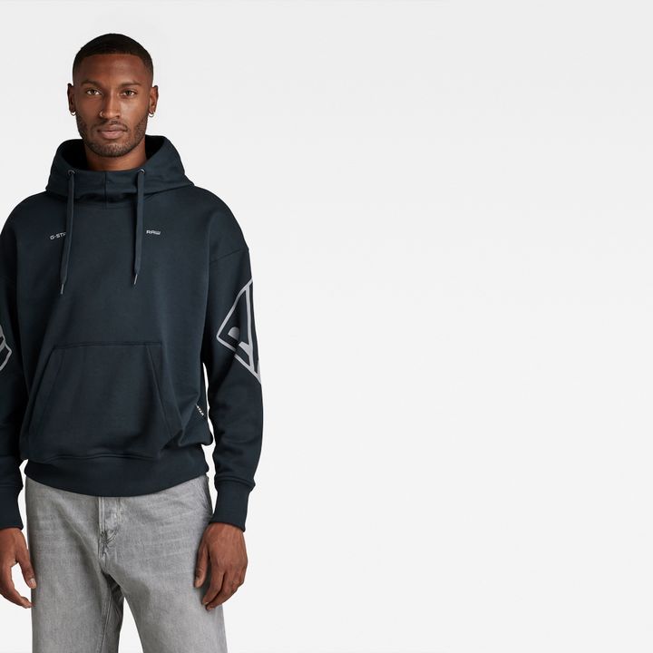 G star graphic oversized sweatshirt clearance