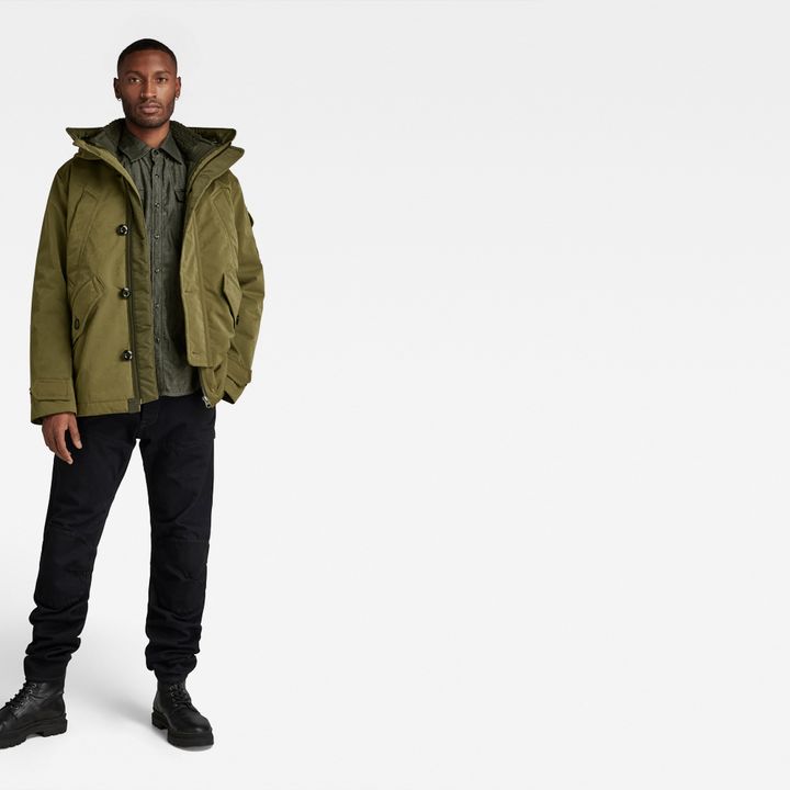 2 In 1 Adaptable Vodan Jacket Green G STAR CA