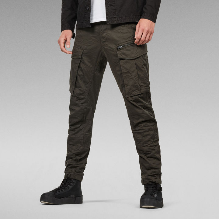 Rovic Zip 3D Straight Tapered Pant Grey G STAR CA