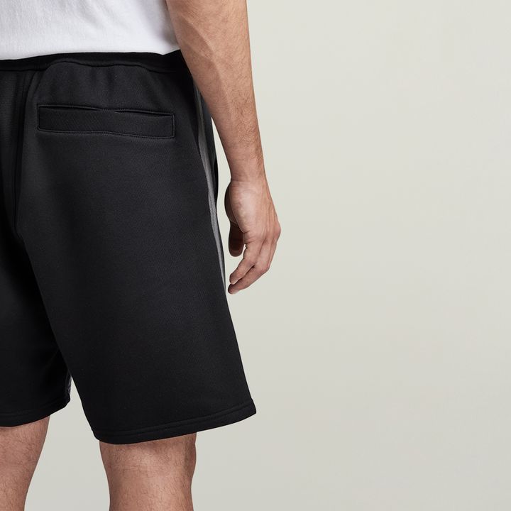 Color block sweat shorts outlet